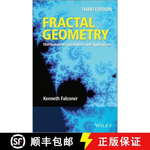 现货 分形几何学 Fractal Geometry - Mathematical Foundations And Applications, 3E [Wiley数学] [9781119942399]