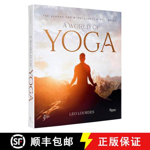 【3-4周达】精装 A World of Yoga: 700 Asanas for Mindfulness and Well-Being [9780847872350]