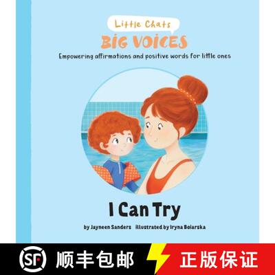 【3-4周达】I Can Try: Empowering affirmations and positive words for little ones [9781761160639]