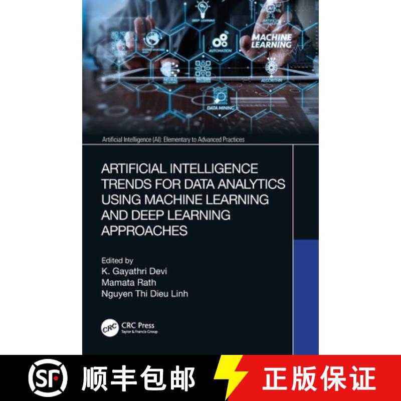 【3-4周达】Artificial Intelligence Trends for Data Analytics Using Machine Learning and Deep Learning... [9780367549015]