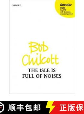 【3-4周达】Isle is Full of Noises: Vocal score [9780193355422]