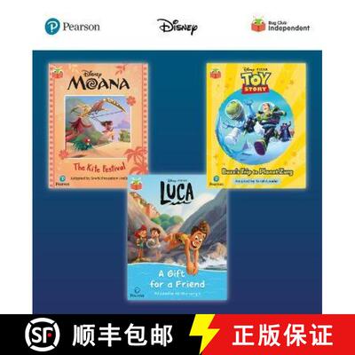 【3-4周达】Pearson Bug Club Disney Year 1 Pack B, including decodable phonics readers for phase 5: Mo... [9781292720470]