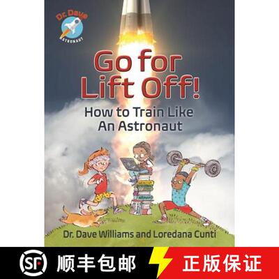 【3-4周达】Go For Liftoff! : How to Train Like An Astronaut [9781554519149]