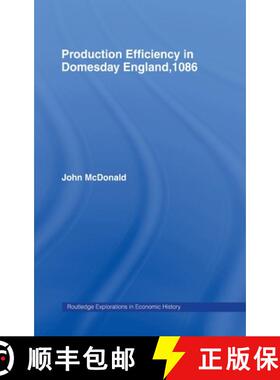 【3-4周达】精装 Production Efficiency in Domesday England, 1086 [9780415161879]