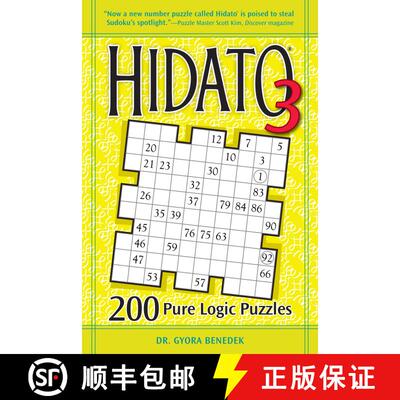 【3-4周达】Hidato 3: 200 Pure Logic Puzzles [9781449418205]