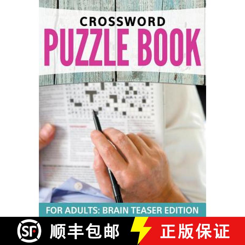 【3-4周达】Crossword Puzzles For Adults: Easy to Difficult Levels [9781681450797]