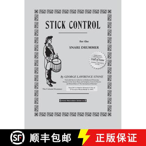 【3-4周达】军鼓鼓槌控制 Stick Control: For the Snare Drummer [9781892764041]