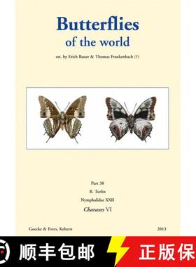 预订 Butterflies of the World, Part 38: Nymphalidae XXII: Charaxes VI. Aberrations [9783937783628]