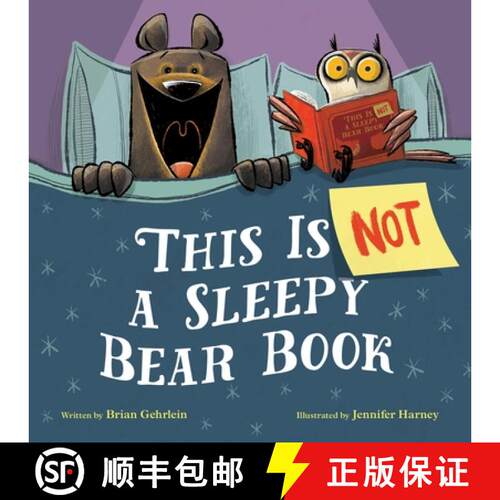 【3-4周达】精装 This Is Not a Sleepy Bear Book [9780316567596]