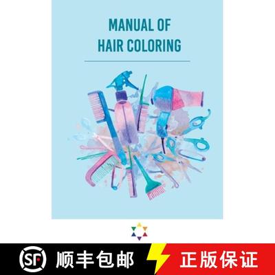 【3-4周达】Manual of hair coloring [9788831656054]