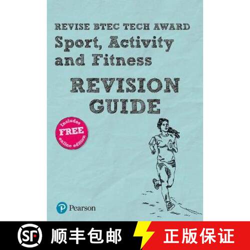 【3-4周达】Pearson REVISE BTEC Tech Award Sport, Activity and Fitness Revision Guide inc online editi... [9781292327860]