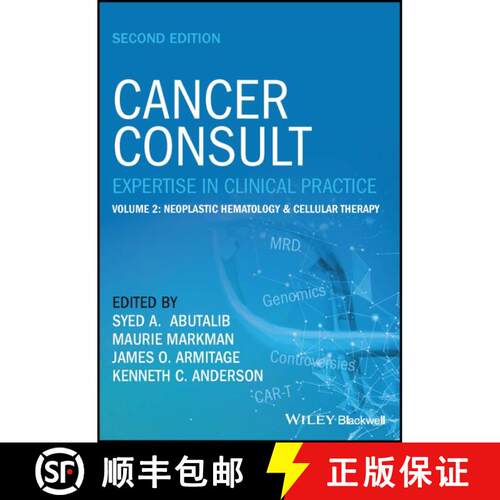 【3-4周达】Cancer Consult – Expertise in Clinical Practice, Second Edition. Volume 2 – Neoplastic H... [9781119823124]