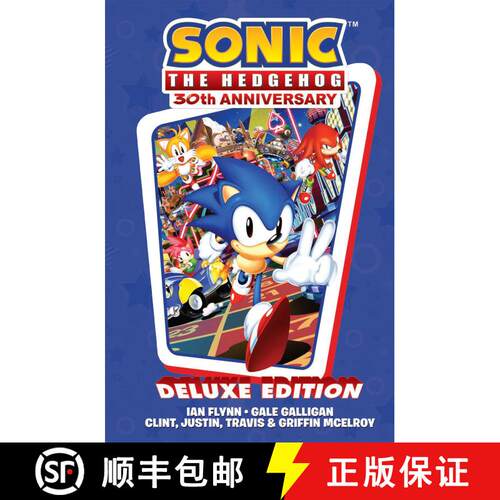 【3-4周达】精装 Sonic the Hedgehog 30th Anniversary Celebration: The Deluxe Edition [9781684058655]