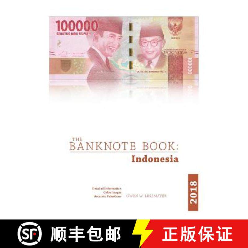 【3-4周达】【原版新书】The Banknote Book: Indonesia [9781387778300]