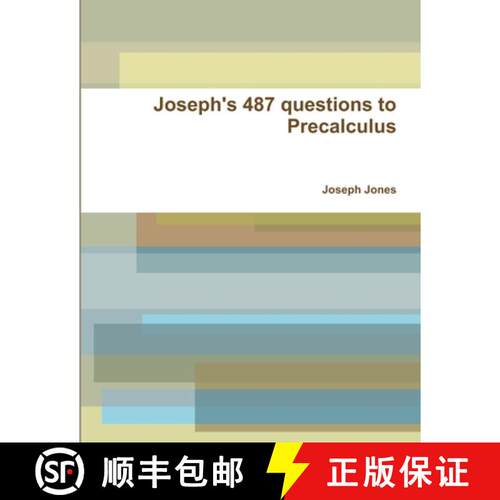 【3-4周达】Joseph's 487 questions to Precalculus [9781300573548]