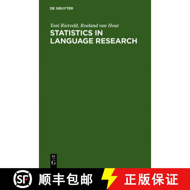 【3-4周达】Statistics in Language Research: Analysis of Variance [9783110185805]