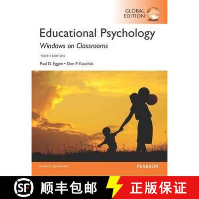 【3-4周达】Educational Psychology: Windows on Classrooms, Global Edition [9781292107561]