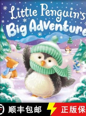 预订 Little Penguin's Big Adventure: Padded Board Book [9781839037054]