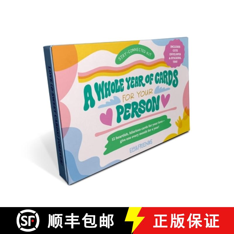 【3-4周达】A Whole Year of Cards for Your Person 12 Assorted Greeting Cards & Envelopes Stationery Ki... [9781642465228]