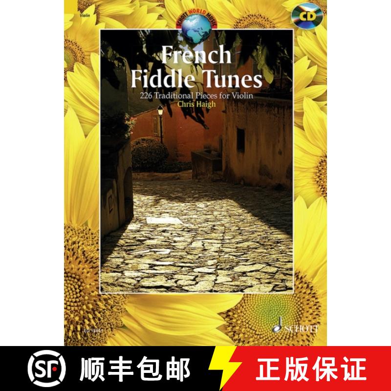 【2-3周达】French Fiddle Tunes: 227 Traditional Pieces for Violin [9781847614186]