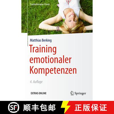 【3-4周达】精装 Training emotionaler Kompetenzen (4., aktualisierte Auflage 2017) [9783662542729]