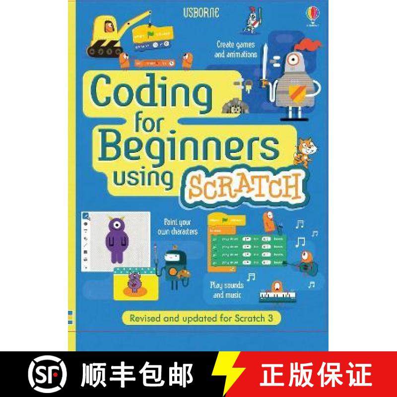 【3-4周达】Coding for Beginners: Using Scratch [9781474975094]