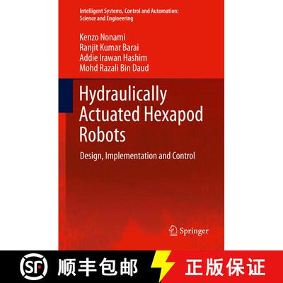 【3-4周达】精装 Hydraulically Actuated Hexapod Robots: Design, Implementation and Control [9784431543480]