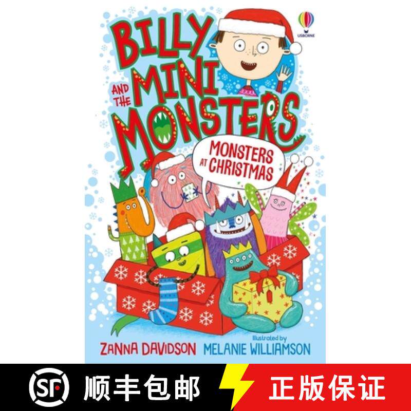 【3-4周达】Monsters at Christmas [9781474986038]