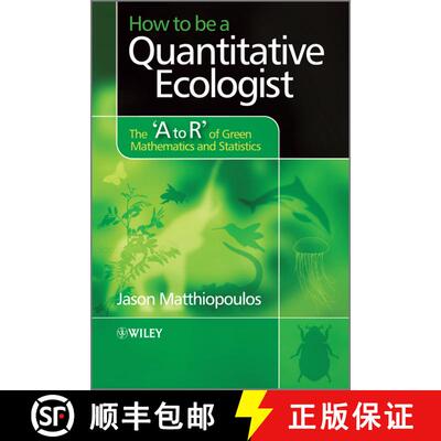【3-4周达】精装 How To Be A Quantitative Ecologist - The 'A To R' Of Green Mathematics And Statistics... [9780470699782]