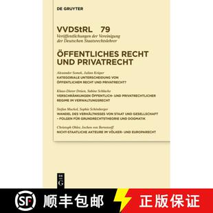 【3-4周达】精装 Öffentliches Recht Und Privatrecht [9783110678680]