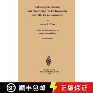 Zur Auswertung Anleitung Der 9783540016496 Hilfe Planung 4周达 Feldversuchen Von Und Varianzanalyse Mit