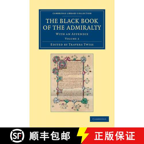 【3-4周达】The Black Book of the Admiralty: With an Appendix [9781108048927]