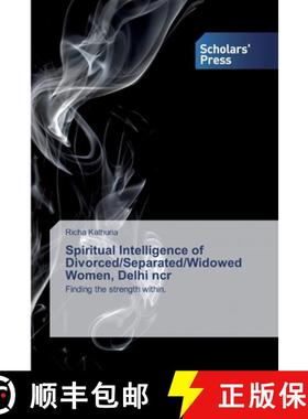 预订 Spiritual Intelligence of Divorced/Separated/Widowed Women, Delhi ncr [9786138833833]