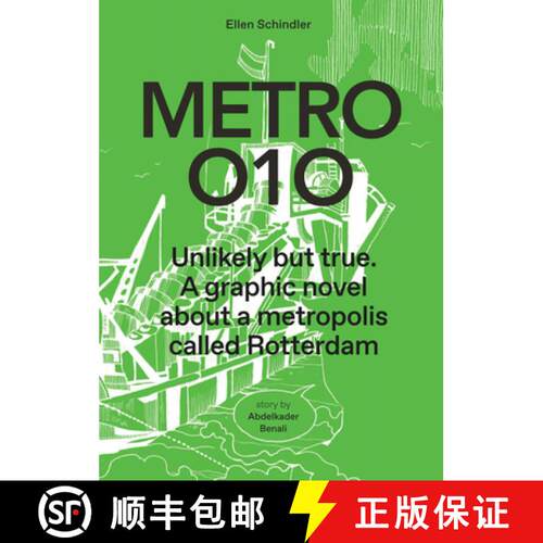 【3-4周达】精装 Metro 010: A Graphic Novel about a Metropolis Called Rotterdam: Unlikely But True [9789462088047]