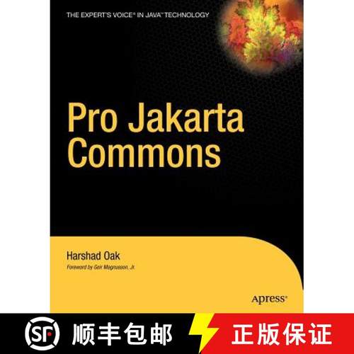 【3-4周达】Pro Jakarta Commons: The Expert's Voice in Java [9781590592830]