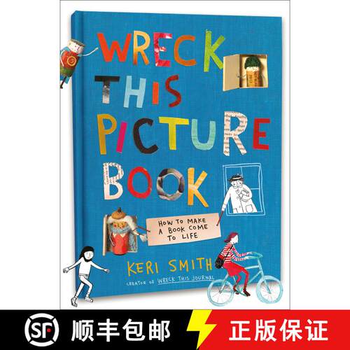 【3-4周达】精装 Wreck This Picture Book [9780593111024]