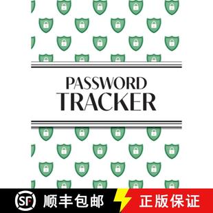 450 4周达 Print Large Tracker 8x10 Alphabetical Green Shield Lock 9781834120393 Logbo... Password