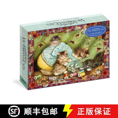 【4周达】Cynthia Hart's Victoriana Cats: Sewing with Kittens 1,000-Piece Puzzle [9781523523733]