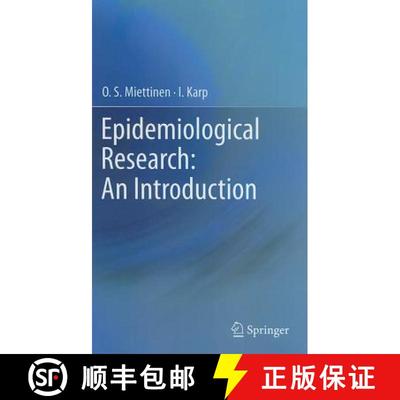【3-4周达】Epidemiological Research: An Introduction [9789400745360]