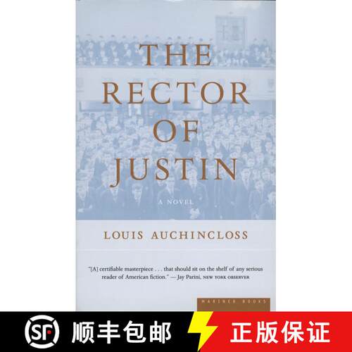 【3-4周达】The Rector Of Justin: A Novel [9780618224890]
