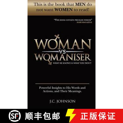 【3-4周达】Woman Vs Womaniser: What He Knows, What You Don't [9780956908391]