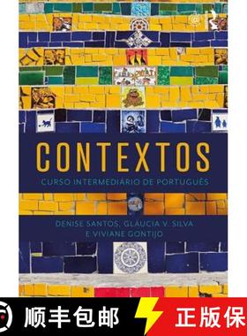 【3-4周达】Contextos: Curso Intermediario de Portugues: Curso Intermediario de Portugues [9781138210721]