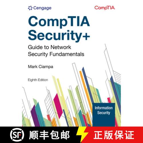 【3-4周达】CompTIA Security+ Guide to Network Security Fundamentals, 8th Edition [9798214000633]