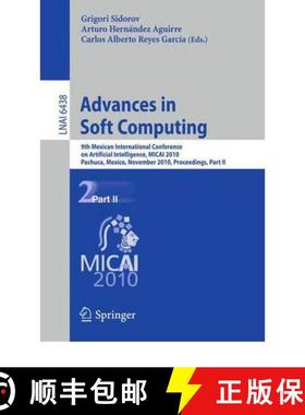 【3-4周达】Advances in Soft Computing: 9th Mexican International Conference on Artificial Intelligenc... [9783642167720]