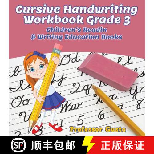 【3-4周达】Cursive Handwriting Workbook Grade 3 : Children's Reading & Writing Education Books [9781683212140]