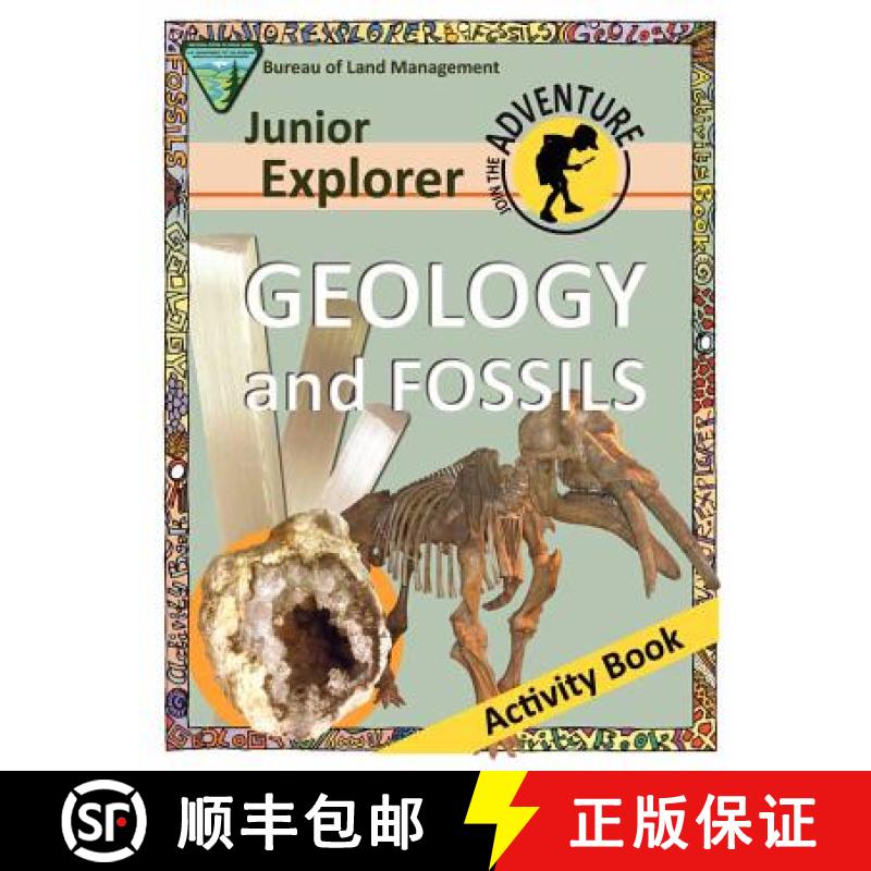 【2-3周达】Junior Explorer Geology and Fossils Activity Book [9781782660606]