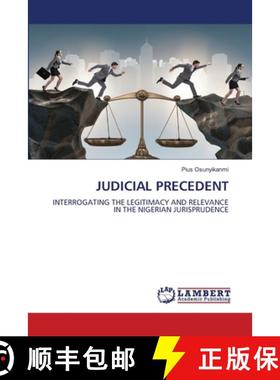 【3-4周达】Judicial Precedent [9786208419363]