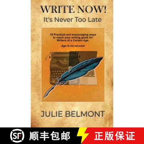 【3-4周达】WRITE NOW! It's Never Too Late [9780975598443]