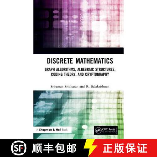 【3-4周达】精装 Discrete Mathematics: Graph Algorithms, Algebraic Structures, Coding Theory, and Cryp... [9780815347392]