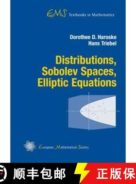 预订 Distributions, Sobolev Spaces, Elliptic Equations [9783037190425]